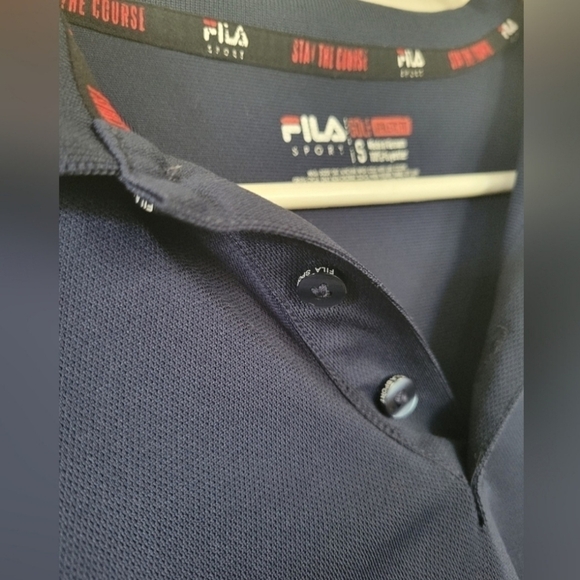 Set of Two Fila Sport Golf Peformance Men's Polo Shirts Size Small - Picture 15 of 15